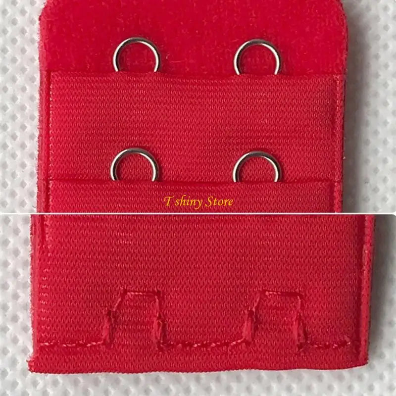 N58F Women Bra Strap Extender 3 Rows 2 Hooks Spacing Clasp Brassiere Sewing Tools New - Colouronova
