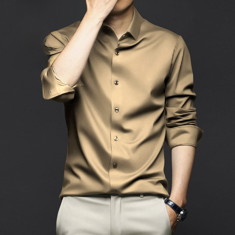Men's Anti-Wrinkle Business Shirt Colouronova