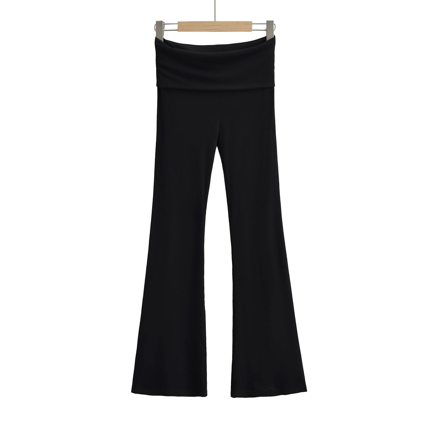 Women's Double Waist Flared Sports Pants Colouronova