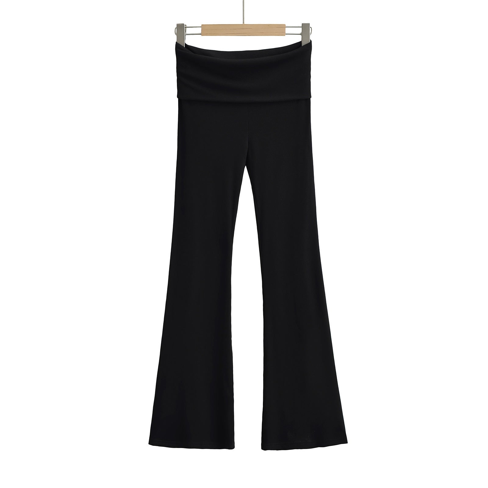 Women's Double Waist Flared Sports Pants Colouronova