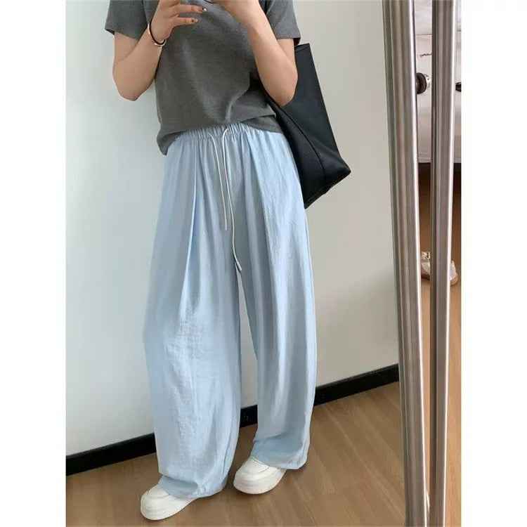 Women's Lazy Style Straight Leg Casual Pants