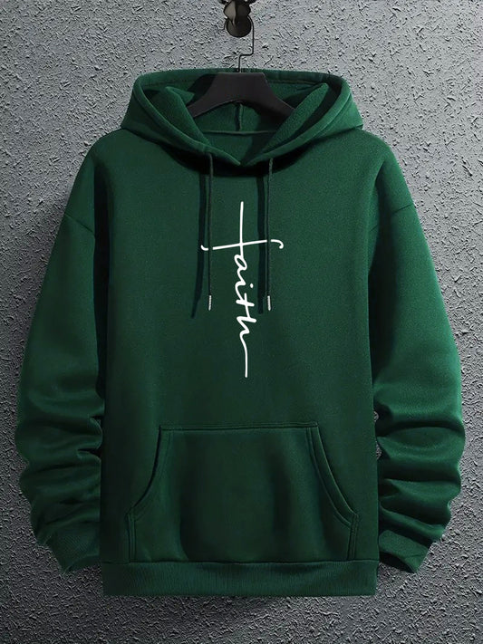 New Men's Casual Pullover Hoodie Colouronova
