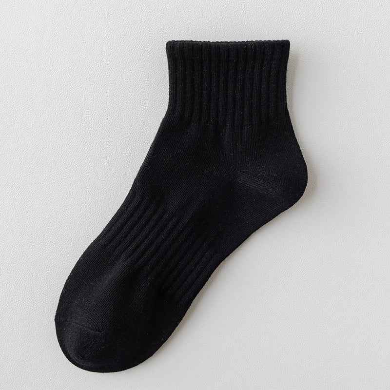 Summer Sweat-Absorbent Solid Color Socks