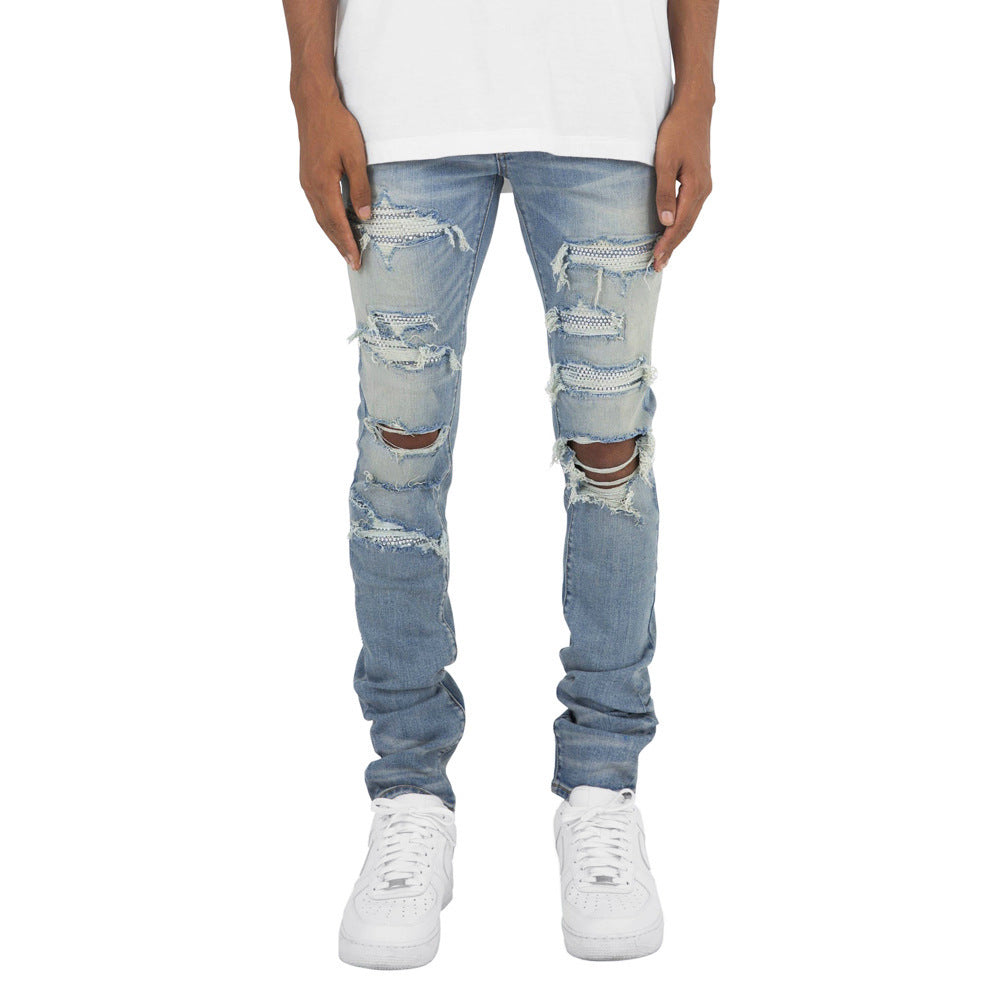 Fashion Slim Stretch Men's Jeans Colouronova
