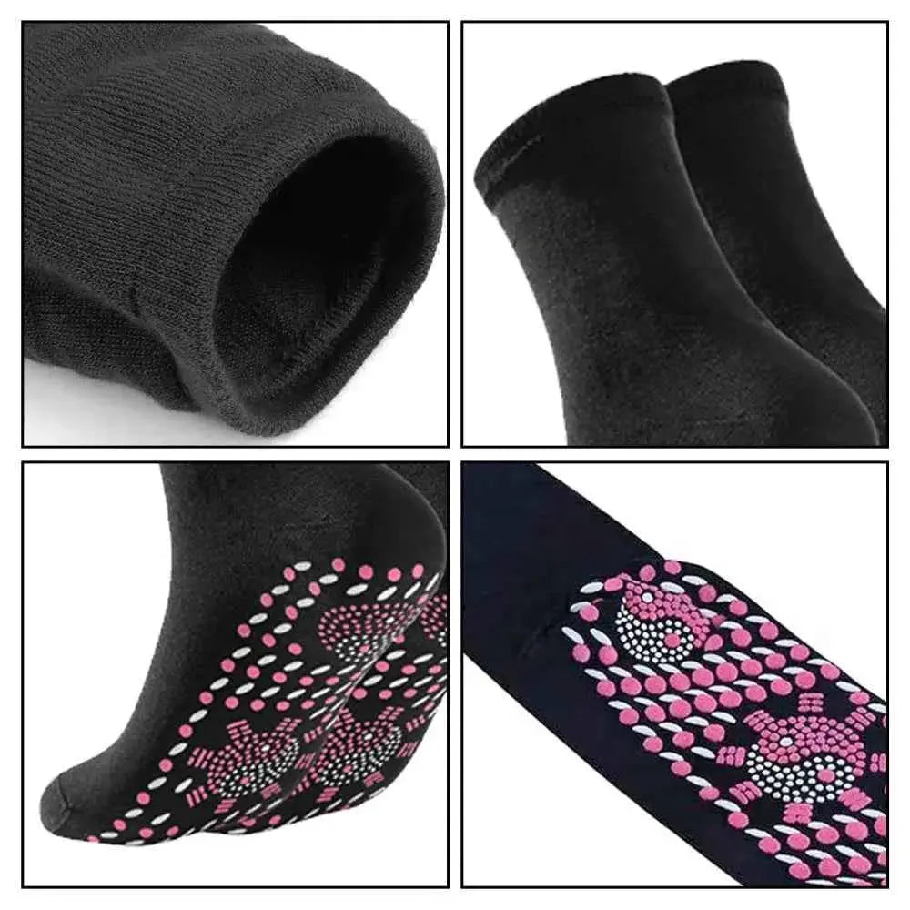 Self-heating Socks Feet Massager Men Women Magnetic Therapy for Pain Relief Heath Care Socks Elastic Winter Warm Sports Socks