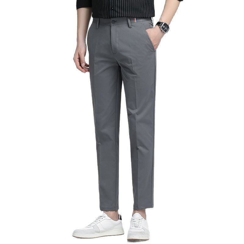 Men's Straight Leg Casual Pants Colouronova