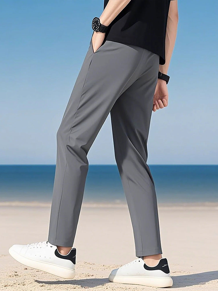 straight-leg suit pants Colouronova
