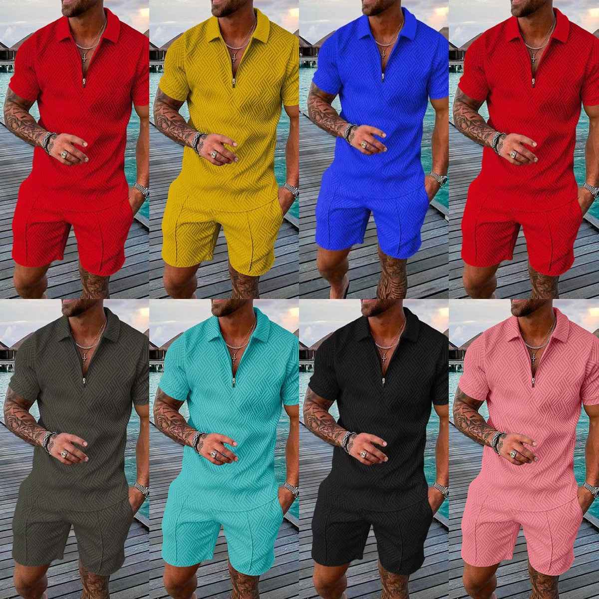 Mens Polo Set