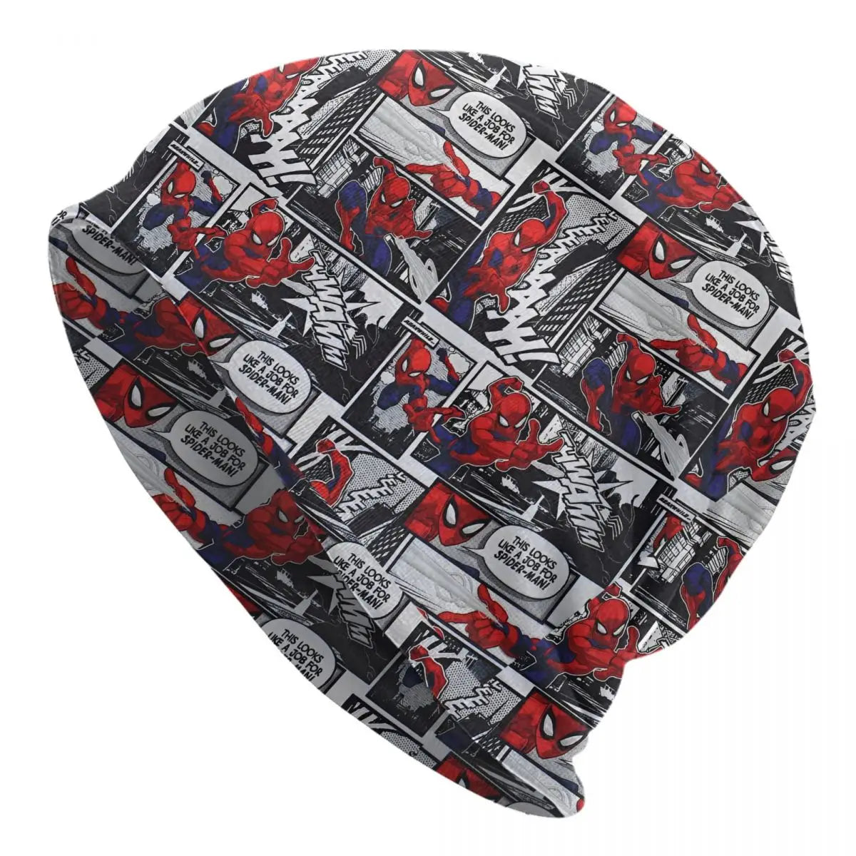 Spider-Man Spiderman Hero Skullies Beanies Hat Goth Unisex Outdoor Cap Warm Multifunction Bonnet - Colouronova