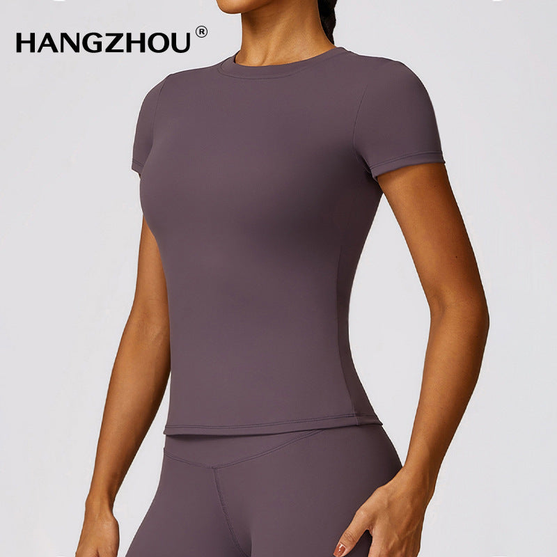 Women's Quick-Dry Yoga Fitness Top Colouronova