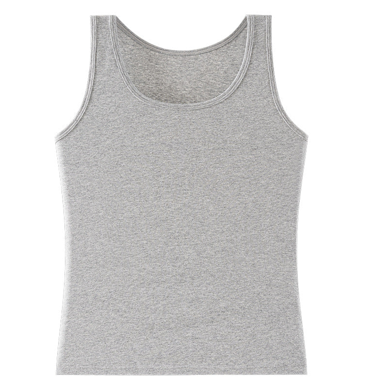 Adjustable Strap Cotton Vest for Women Colouronova