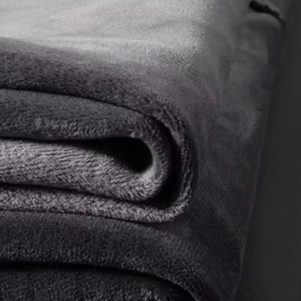 2025 M-3XL Men Winter Pants Elastic Waist Thick Ankle-banded Drawstring Pants Plush Ankle Length Men Sports Jogging Sweatpants - Colouronova