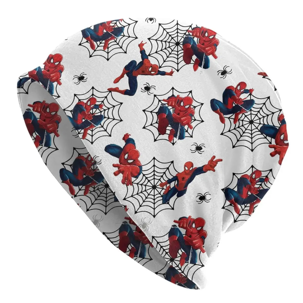 Spider-Man Spiderman Hero Skullies Beanies Hat Goth Unisex Outdoor Cap Warm Multifunction Bonnet - Colouronova