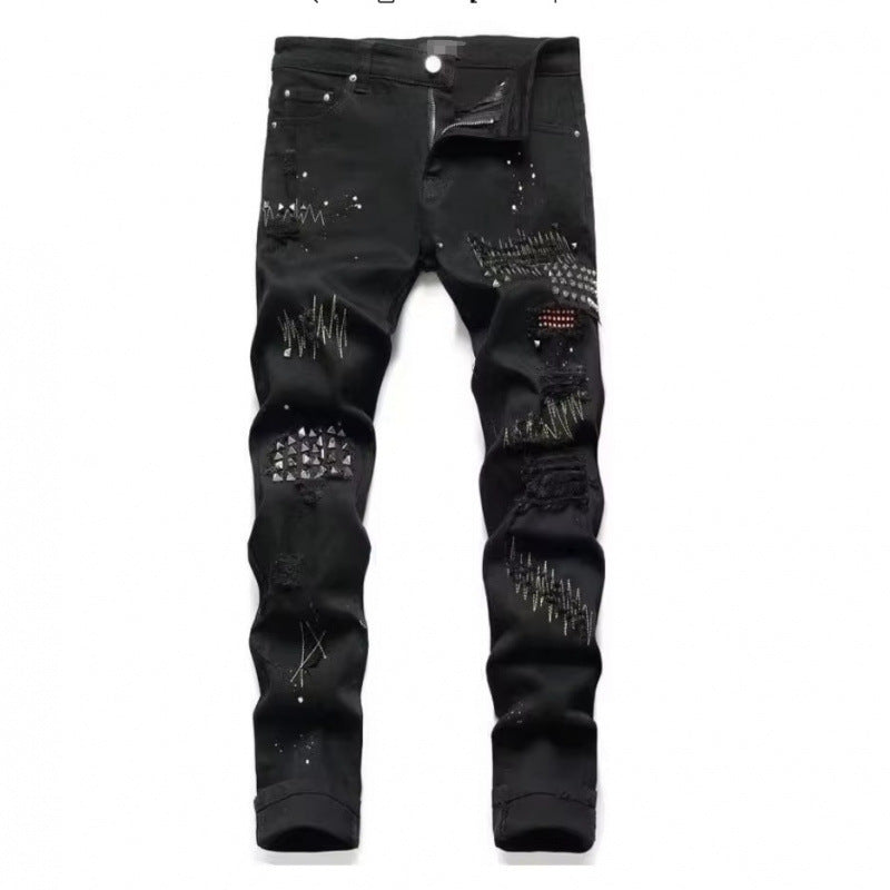 mens cotton jeans Colouronova