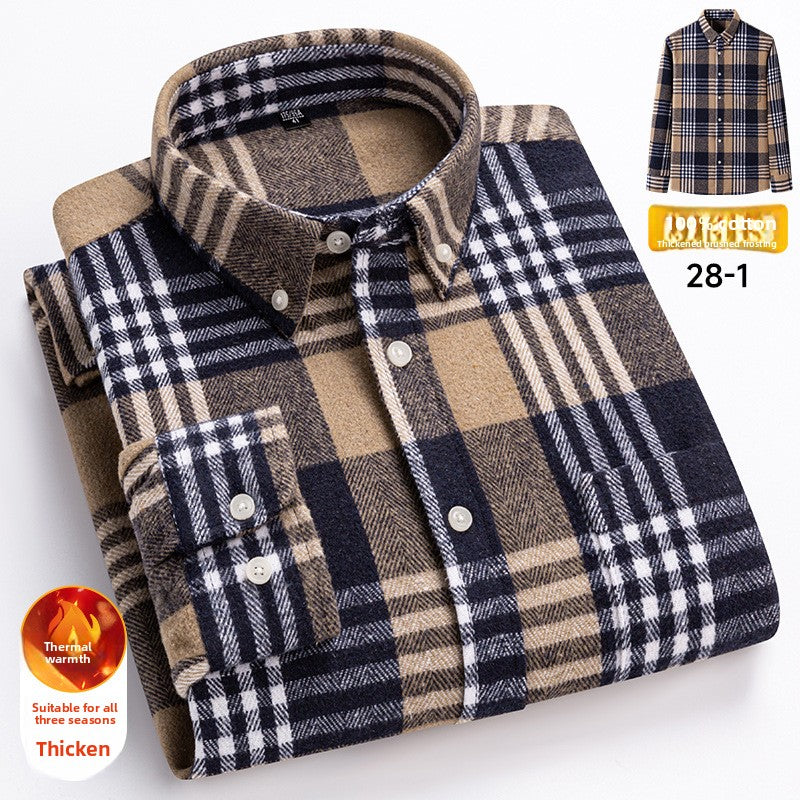 Mens Cotton Shirt Colouronova