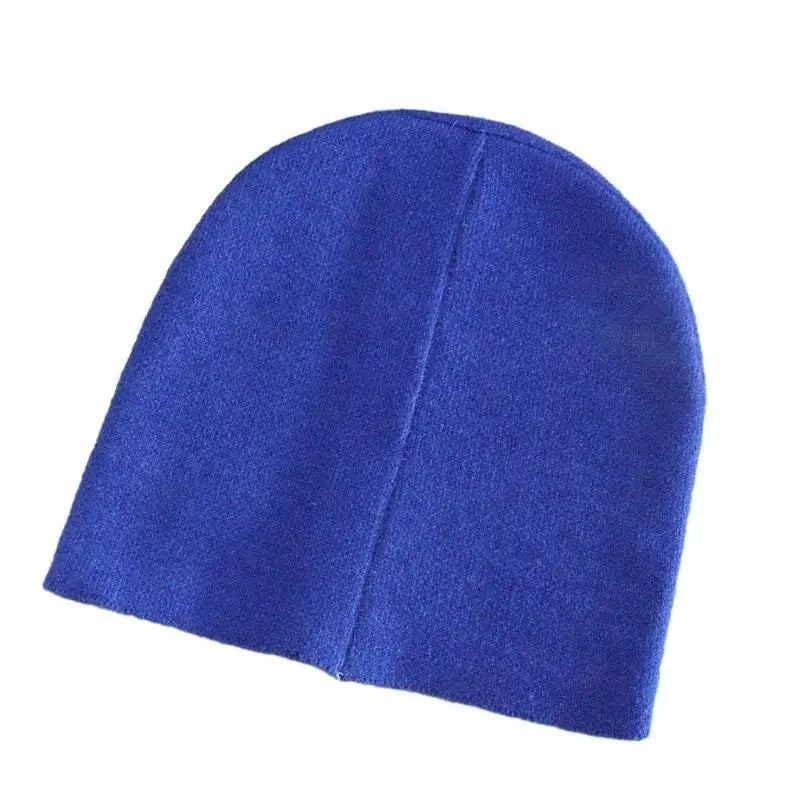 652F Y2K Knit Beanie Hat for Women Men Stretchy Jacquard Hat Handmade Crochet Bonnet Hat Kpop Dancing Hat Skull Cap - Colouronova