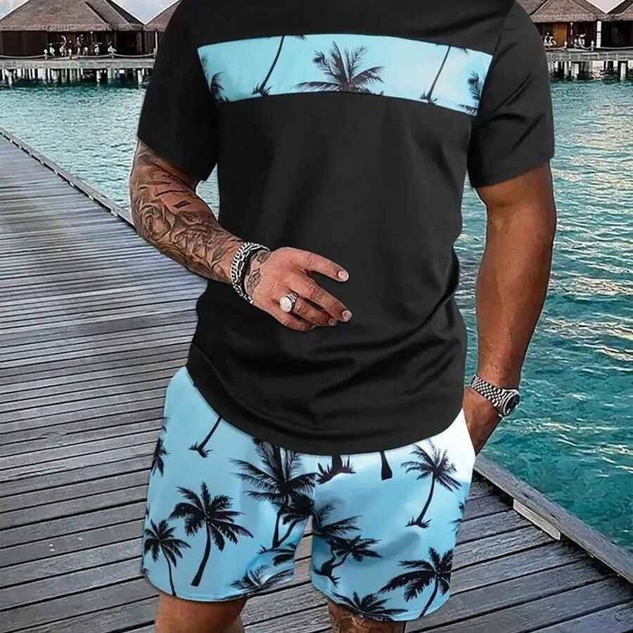 Loose and casual hip-hop suit