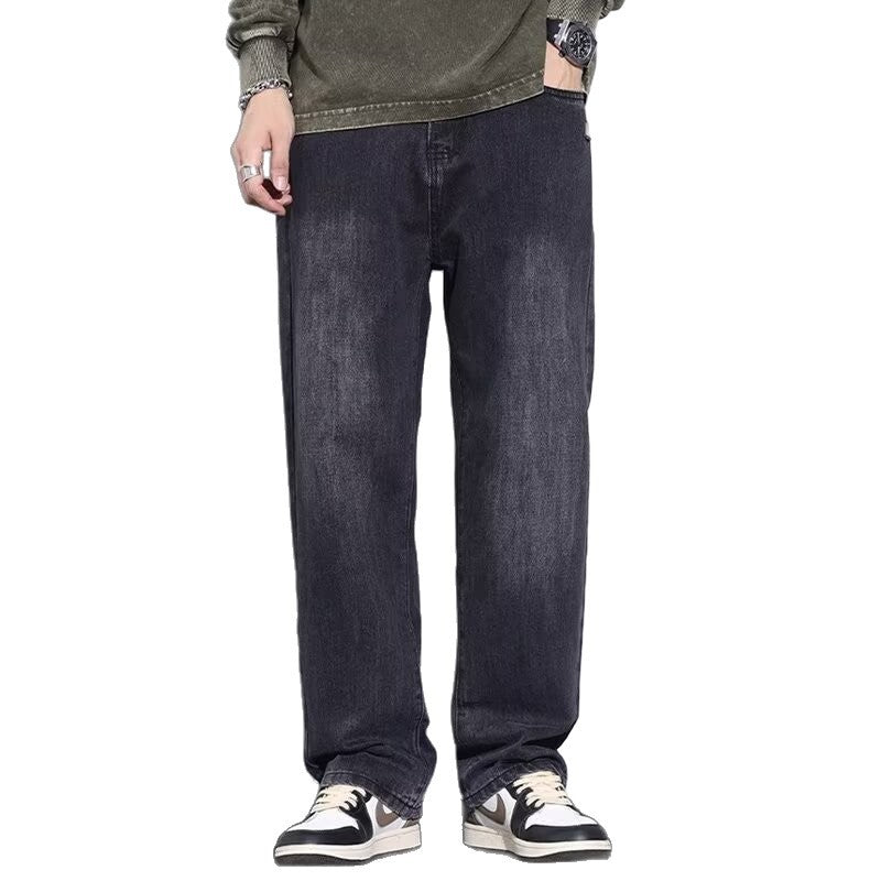 Mens Retro Straight Leg Jeans Colouronova