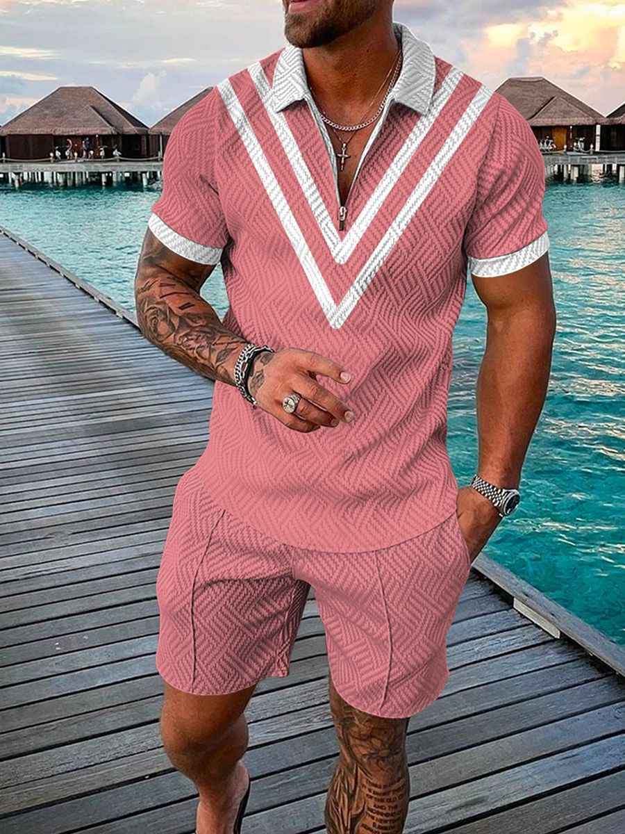 Summer new men's suit Colouronova