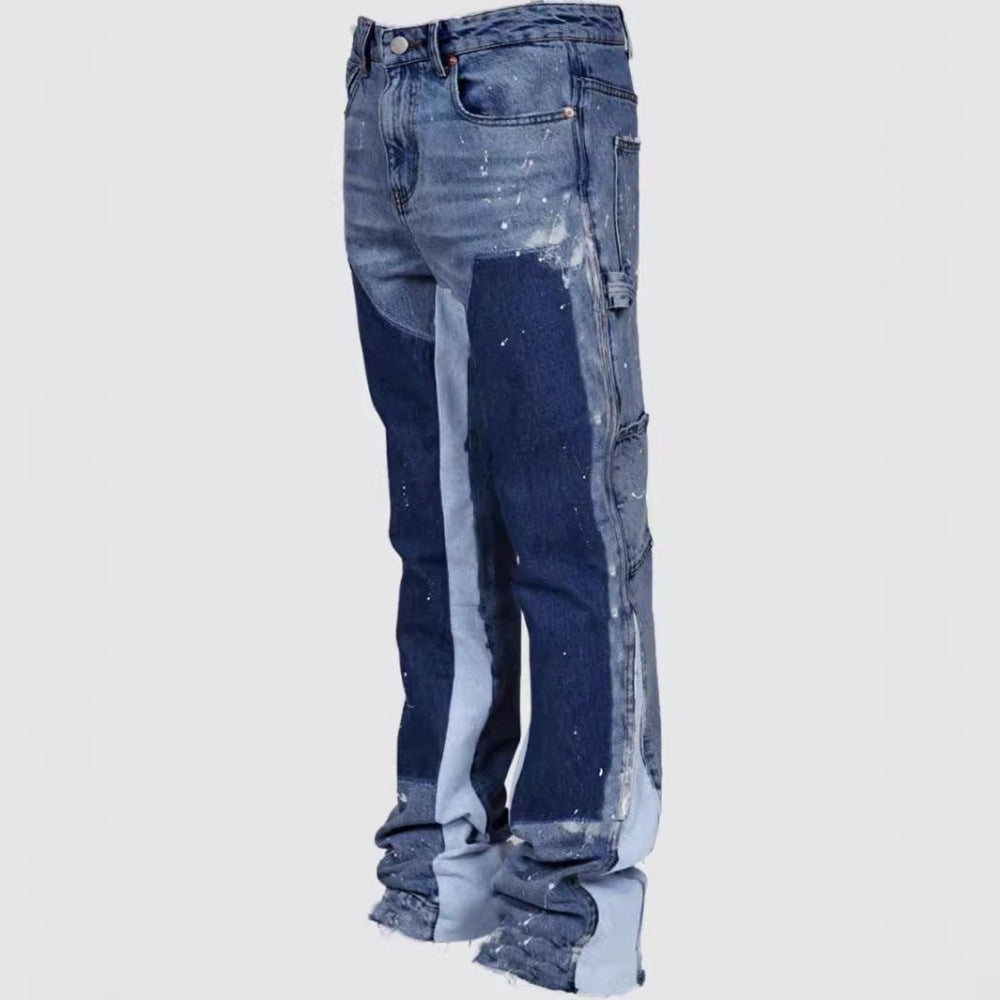 Men's denim work pants Colouronova