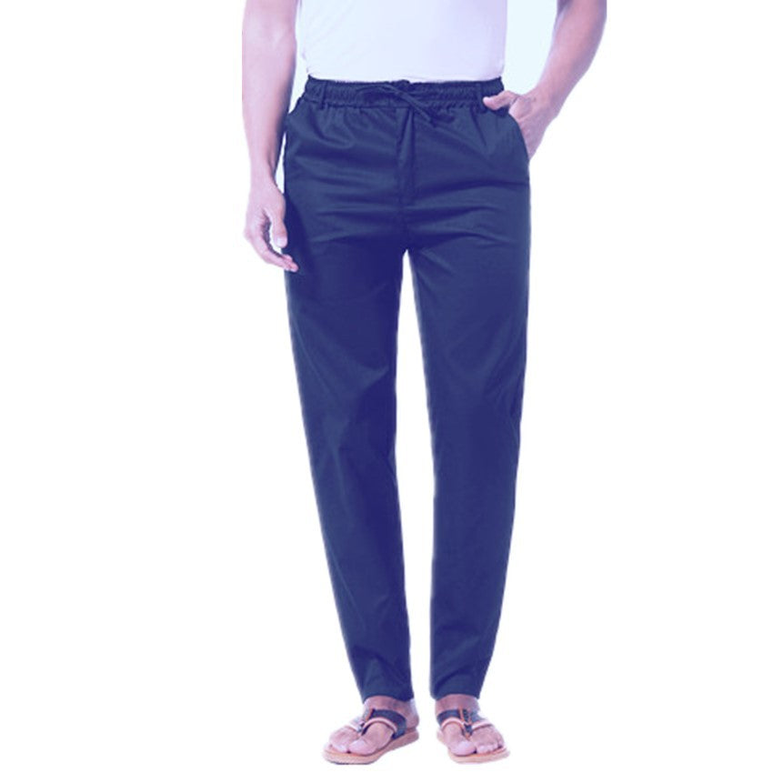 Men's Solid Color Linen Cotton Casual Pants Colouronova