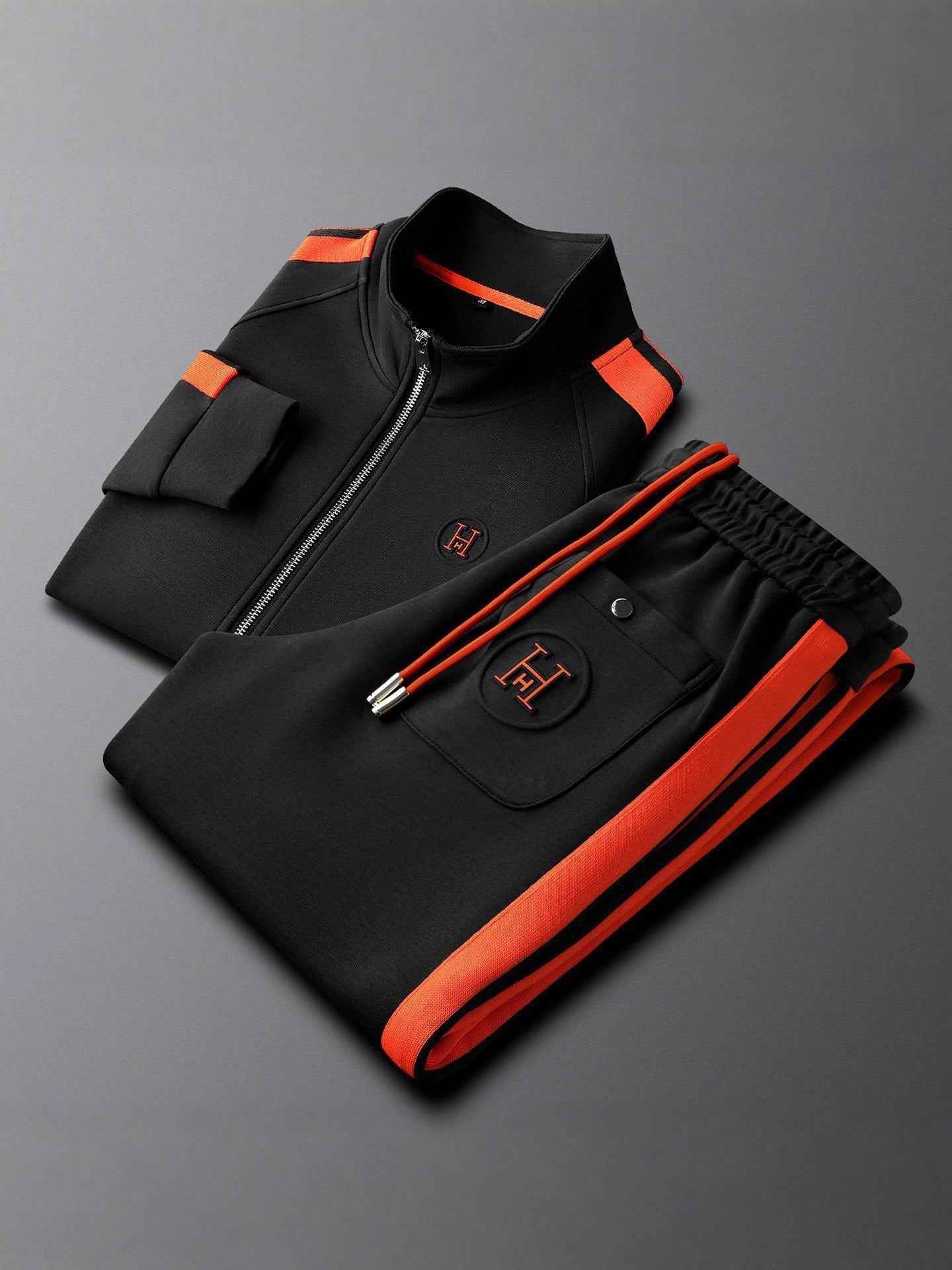 Mens Casual Sports Suit Set