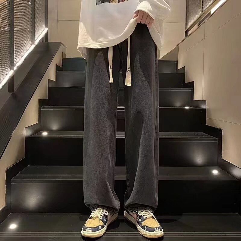 High street stretched-waist jeans Colouronova