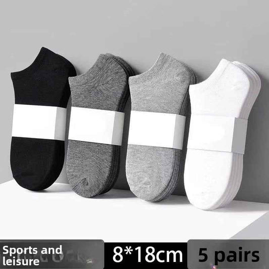 Breathable Summer Low-Cut Socks (10-Pack)