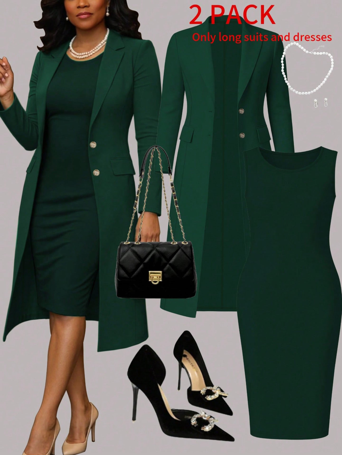 Dress Two-Piece Set Colouronova