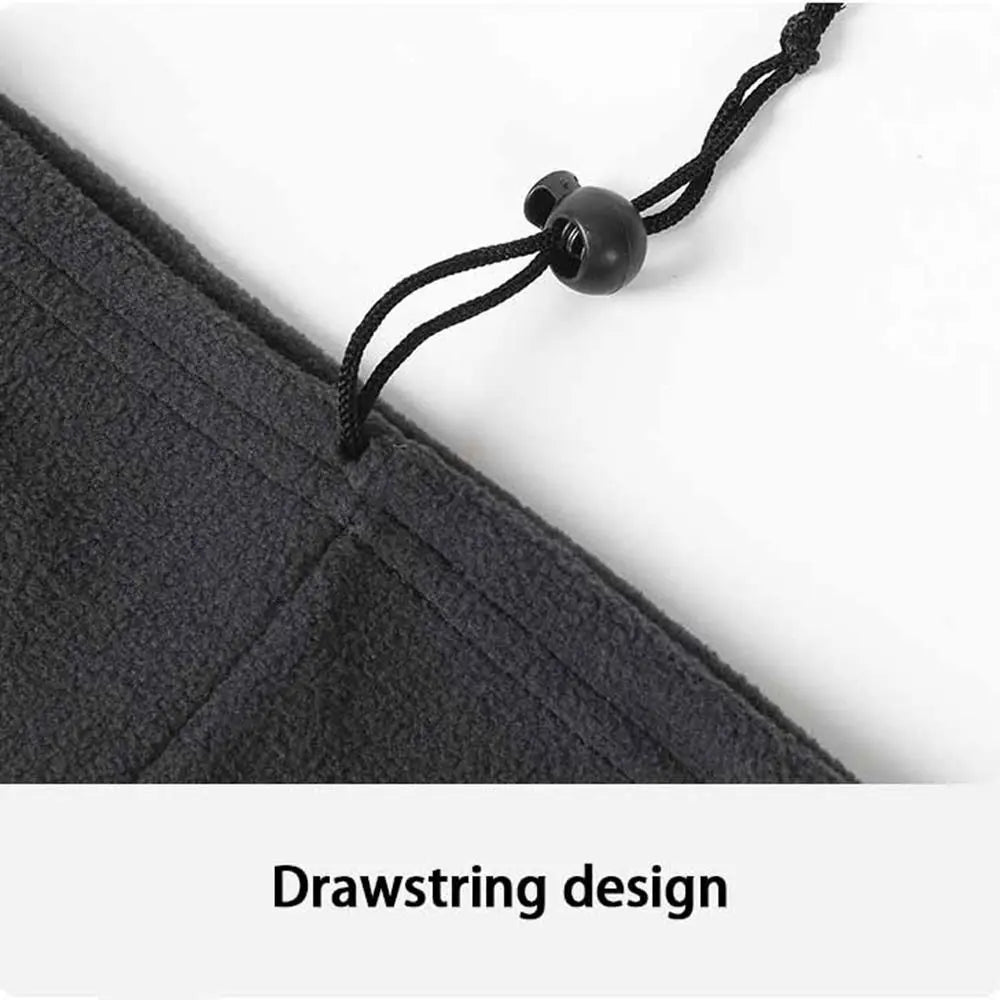 Balaclava Neck Warmer Fleece Ski Mask Bonnet Hat Ear Protection Beanies Hat Winter Face Mask Men Winter Cap Pullover Cap - Colouronova