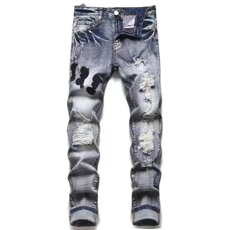 mens cotton jeans Colouronova