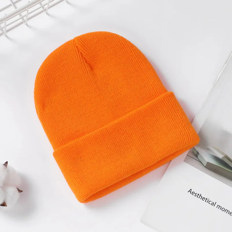 Dragon Ball Goku Knitted Hat Children Cartoon Letter A-Z Knitted Cap Boys Girls Orange Hat Decoration Skullies Beanies Kids Gift - Colouronova