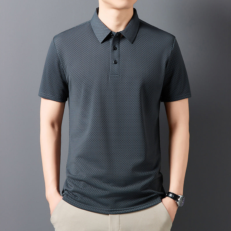 Breathable Men's Summer Polo Shirt Colouronova