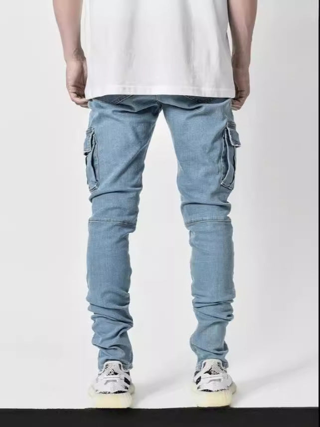 Mens Stretch Jeans Colouronova