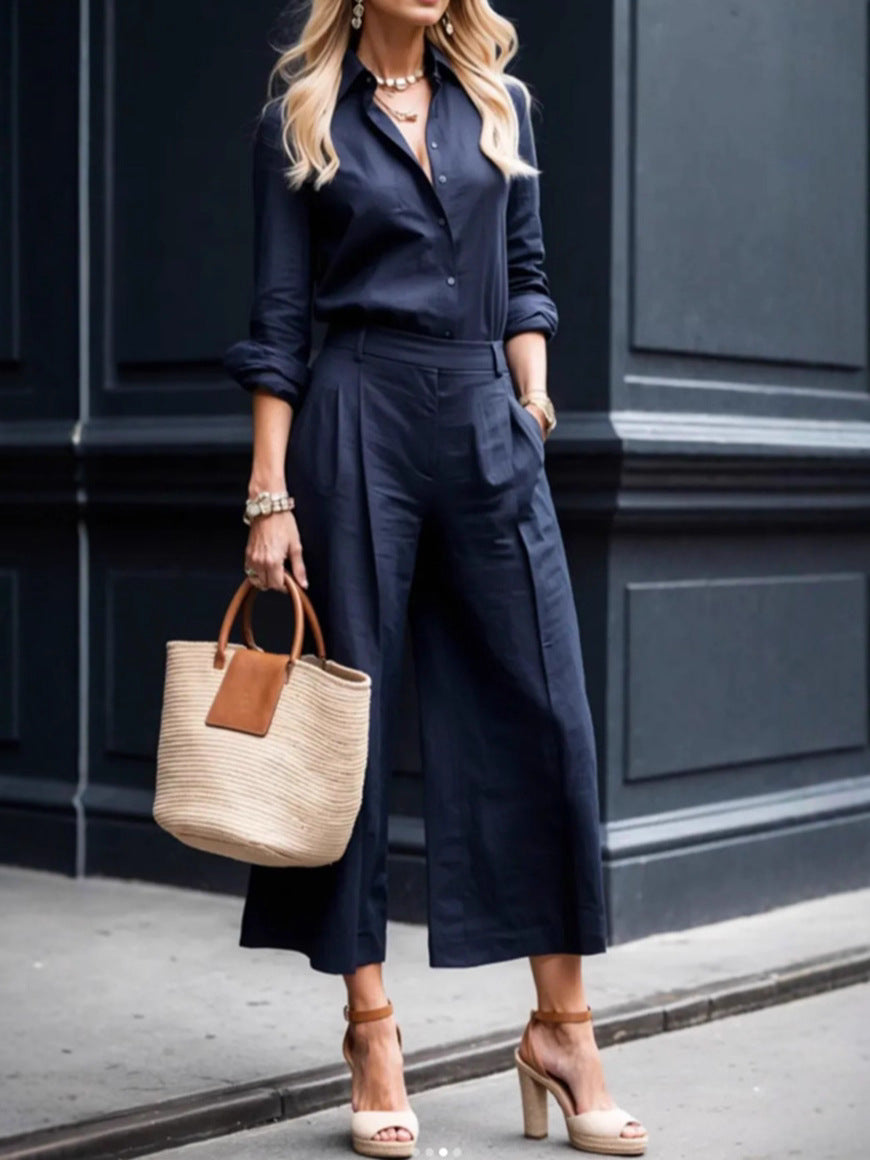 Elegant Women's Casual Suit Set Colouronova