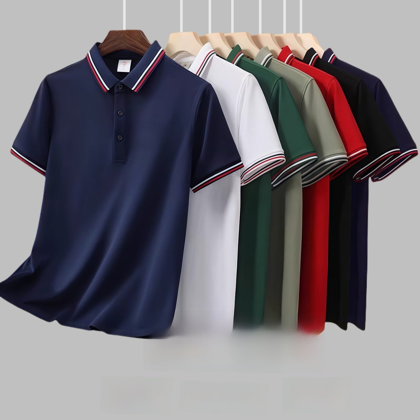 Short-sleeved polo shirt for men's summer workwear Colouronova