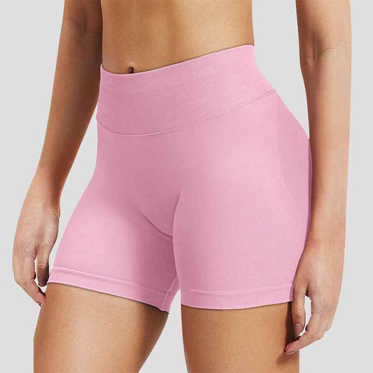 High Waist Quick-Dry Seamless Yoga Fitness Shorts