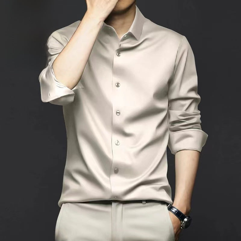 Men's Anti-Wrinkle Business Shirt Colouronova
