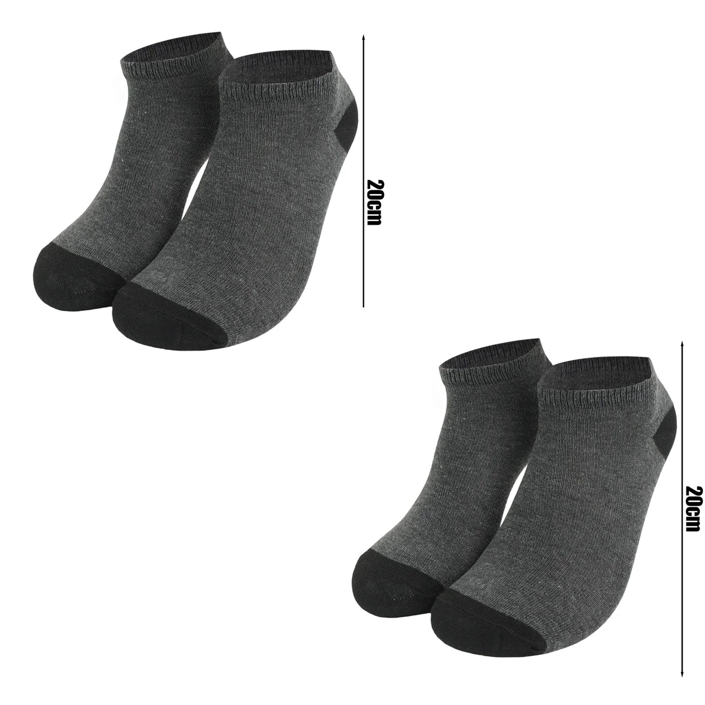 1-10Pairs Breathable Mens Socks Summer Comfort Socks Lightweight Soft Fashion Color Block Low Cut Daily Wear Ankle Fashion Socks - Colouronova