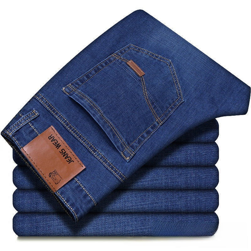 Men's Loose Straight Jeans Colouronova