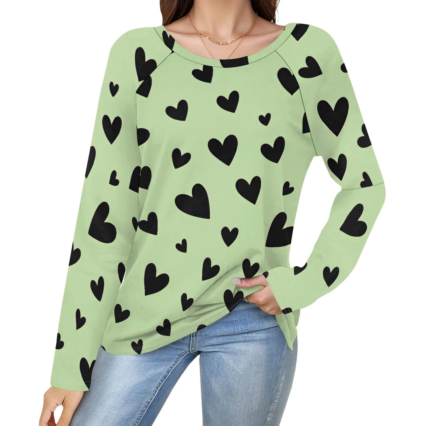 Women's Puff Long Sleeve Tunic Tops Pleated Crew Neck Blouses Dressy Casual Loose Fit Winter and Spring Shirts Colouronova