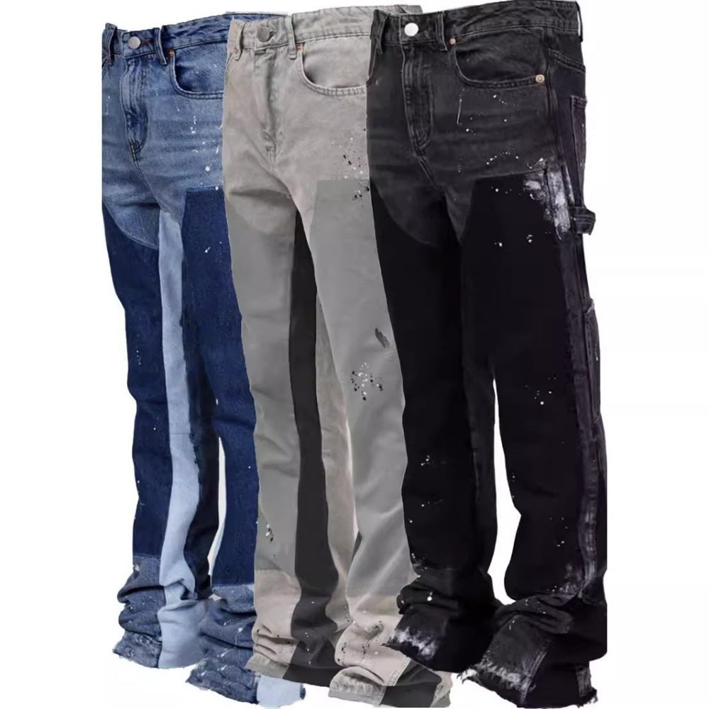 Men's denim work pants Colouronova