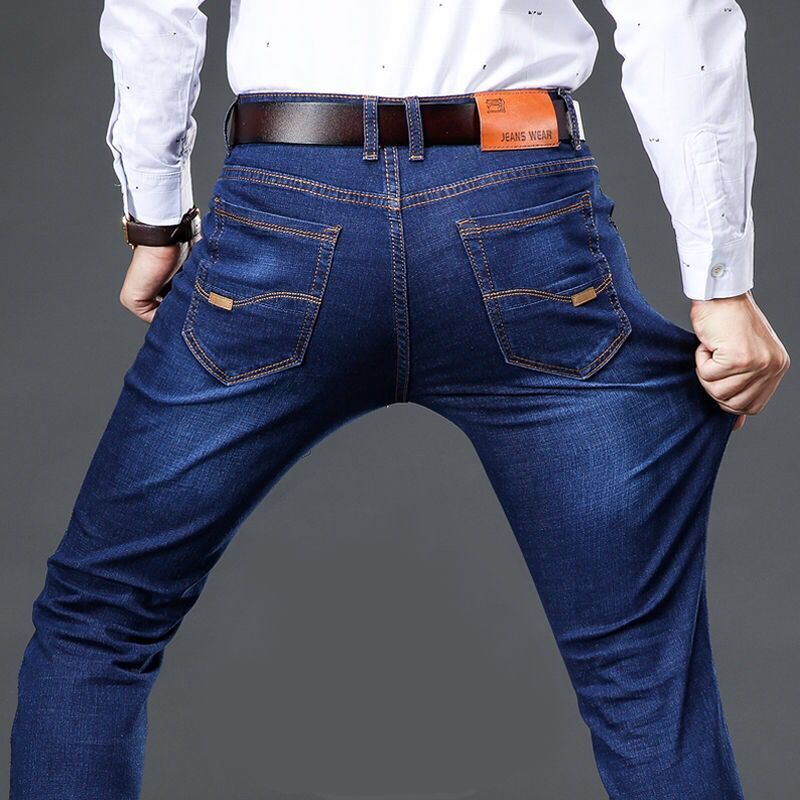 Men's jeans stretch business pants Colouronova