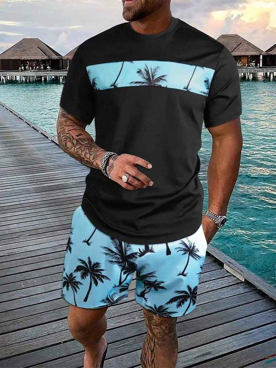 Loose and casual hip-hop suit