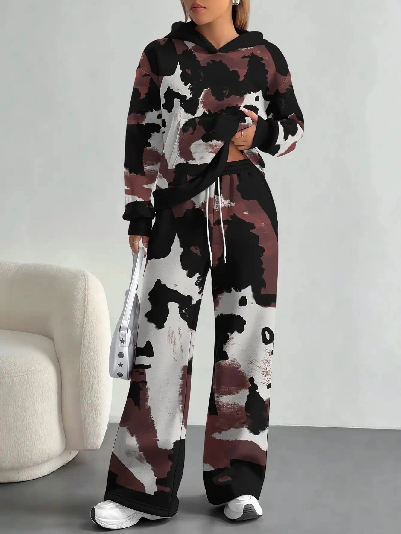 2025 new yellow green camouflage sports style foreign trade comfortable fashion leisure outdoor European and American women's su Colouronova