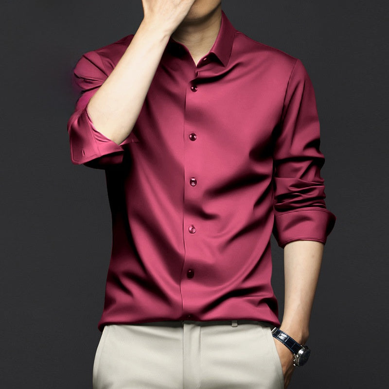 Men's Anti-Wrinkle Business Shirt Colouronova