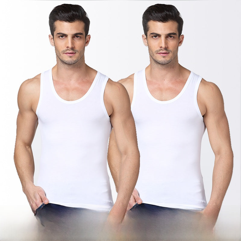 Pure cotton men's vest Colouronova