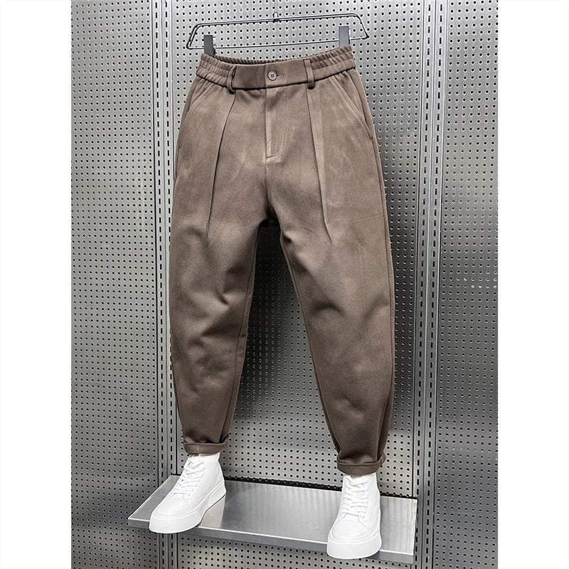 Woolen carrot pants Colouronova
