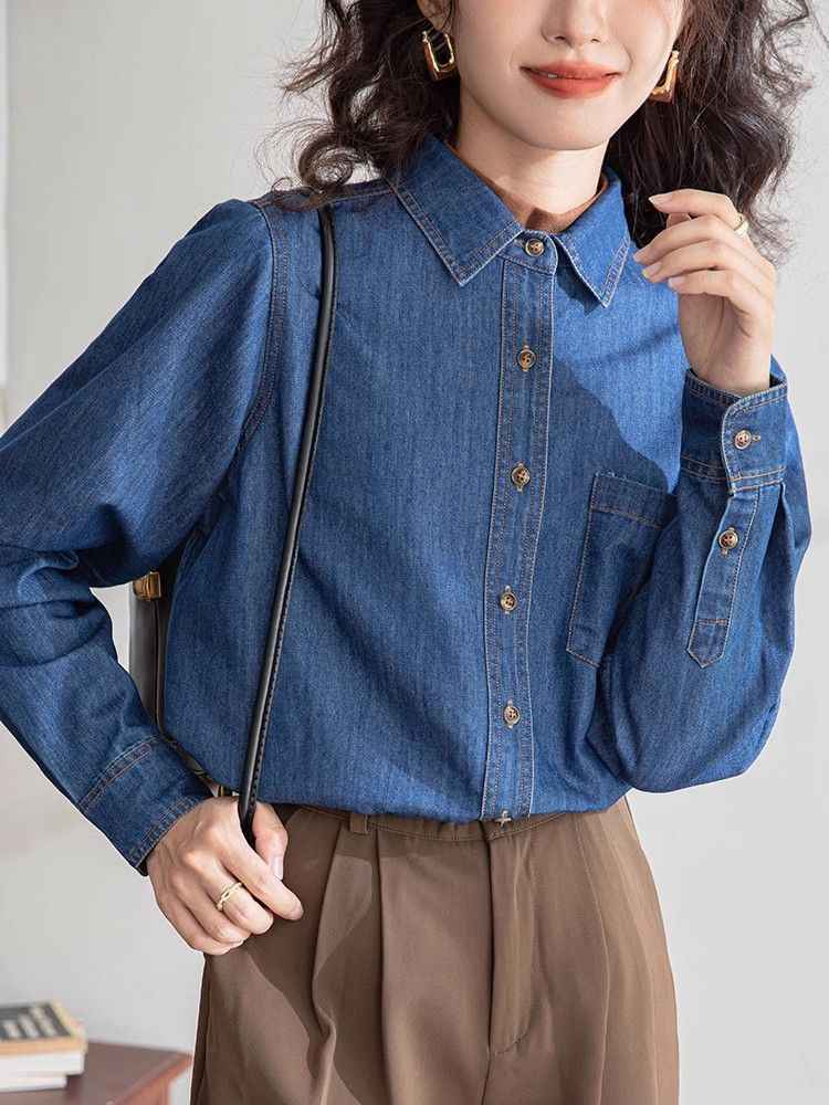 Women?s Denim Shirt