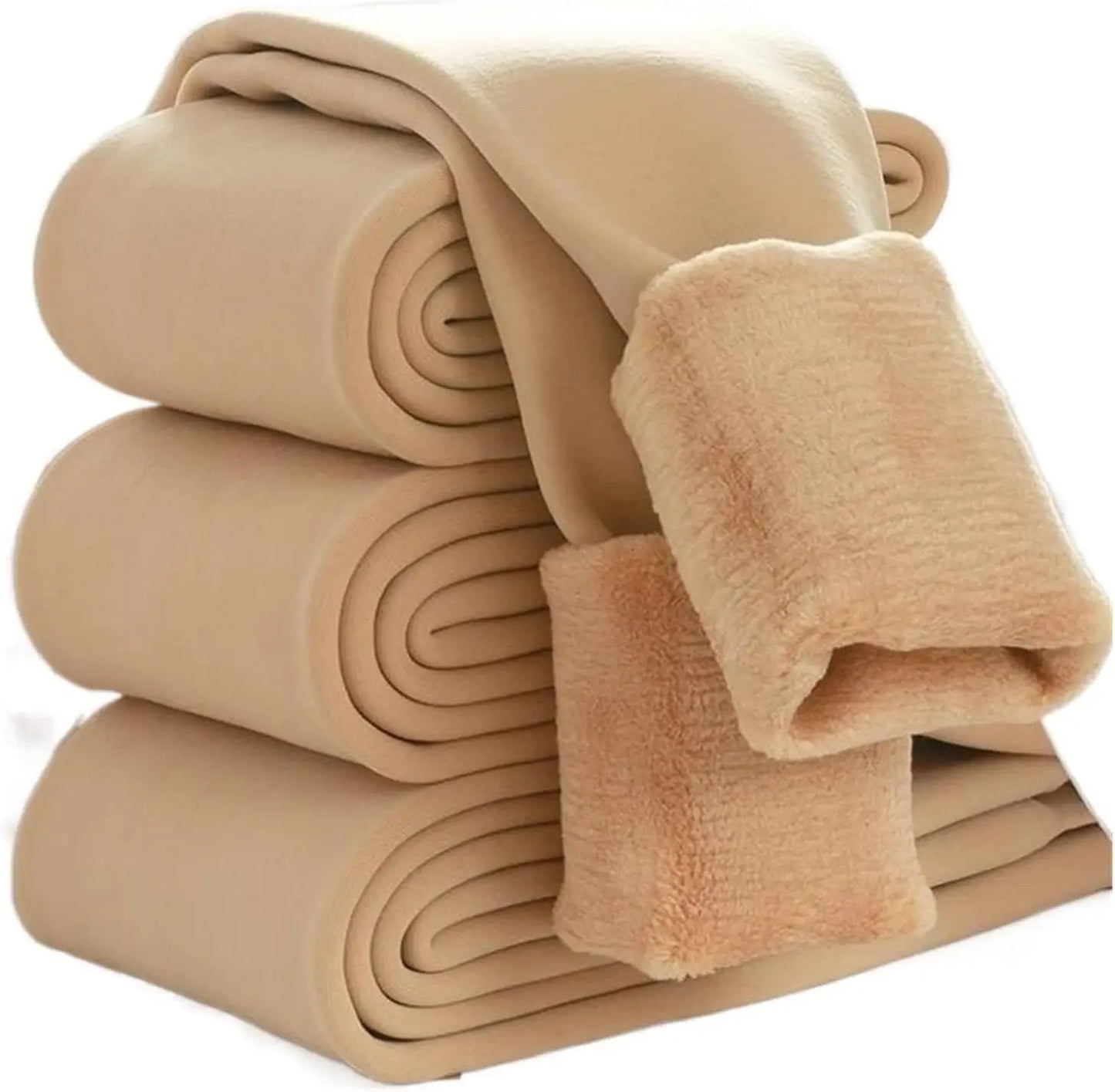 1/2pairs Fleece Lined Tights Women Thermal Pantyhose Female Winter Panty Polar Skin Black Effect Stockings Women's Thermal Sock - Colouronova